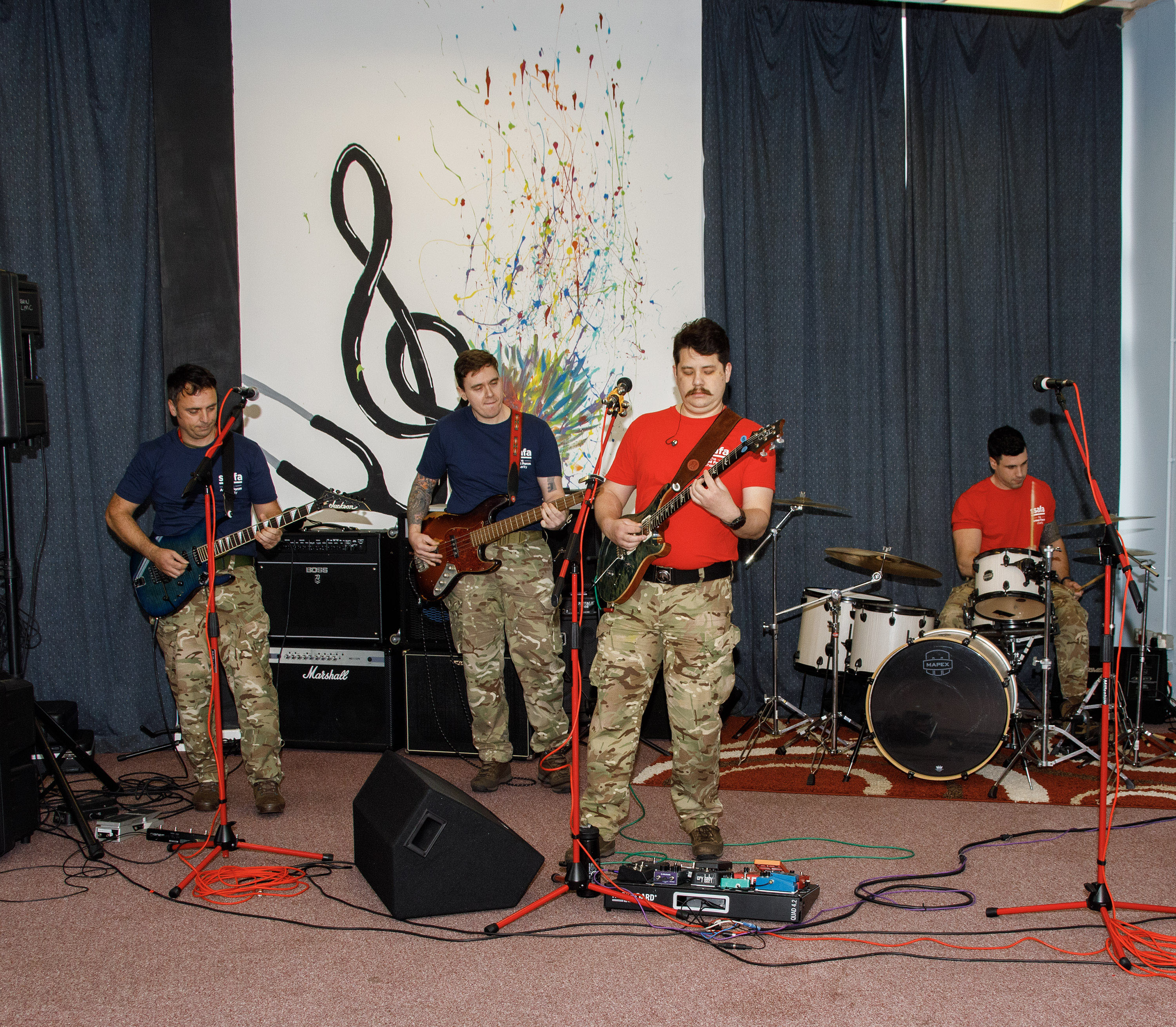 On Monday 20th November, RAF Brize Norton welcomed Air Chief Marshal Sir Richard Knighton as he officially opened the live music club room, which has been renovated to create a space for all station personnel to enjoy.